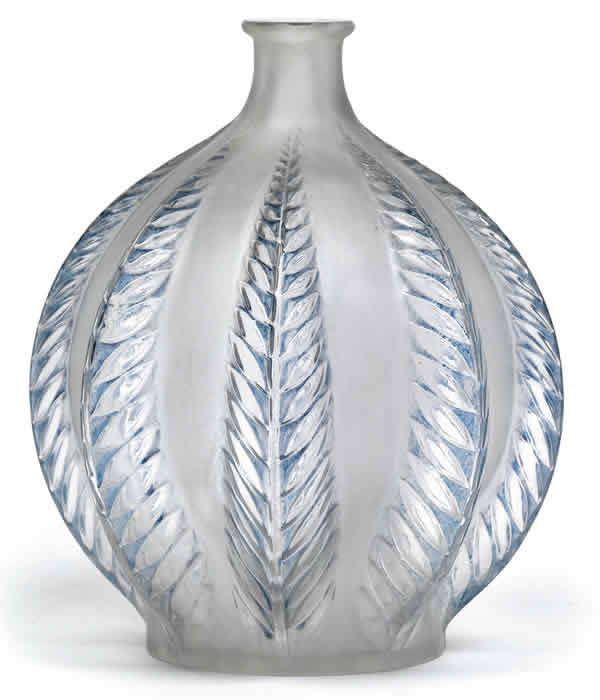 Rene Lalique Vase Malines