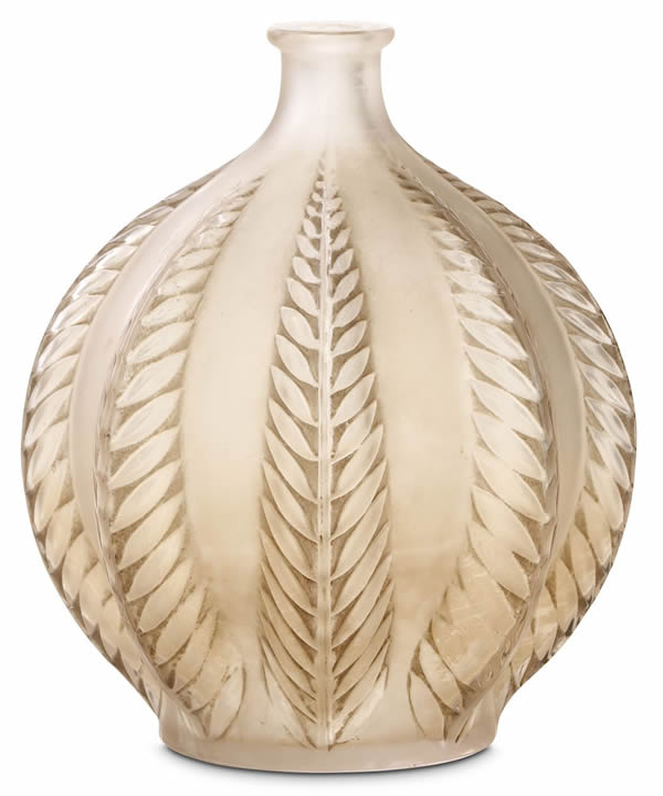 Rene Lalique Vase Malines