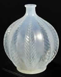 Rene Lalique Vase Malines