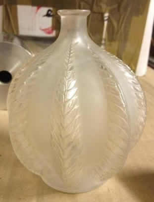 Rene Lalique Vase Malines