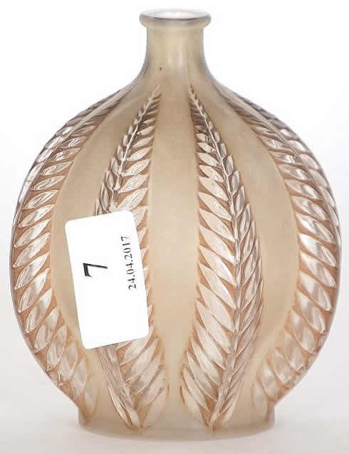 Rene Lalique Vase Malines