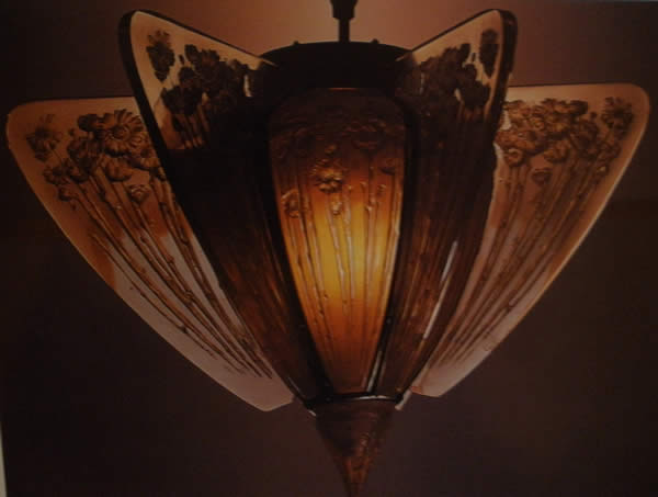 Rene Lalique Marguerites Chandelier