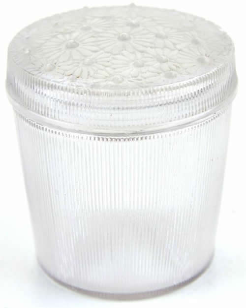 Rene Lalique Creme Pot Marguerites