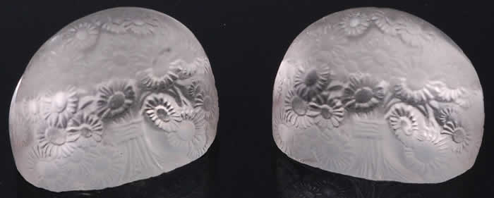 Rene Lalique Menu Holder Marguerites