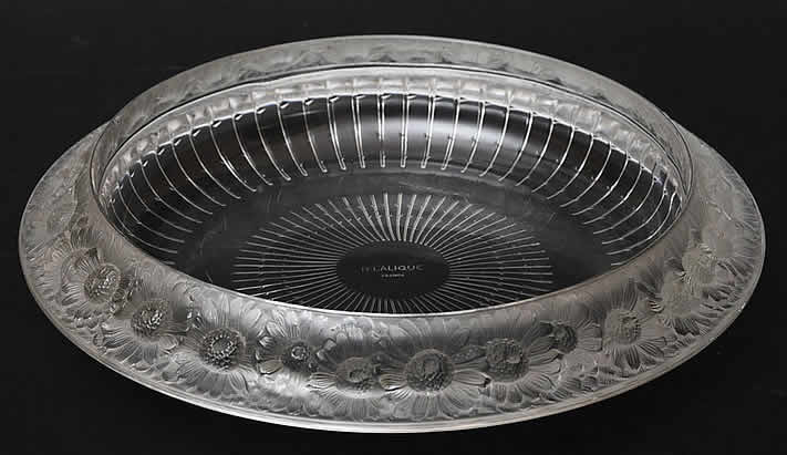 Rene Lalique Low Bowl Marguerites