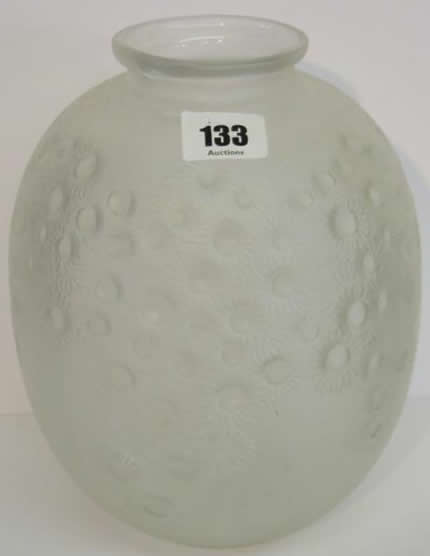Rene Lalique Vase Marguerites