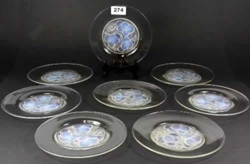 Rene Lalique Plate Marienthal