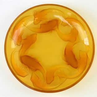 Rene Lalique Bowl Martigues