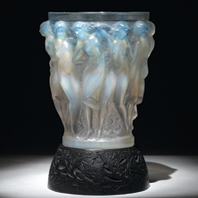 Rene Lalique Vase Bacchantes