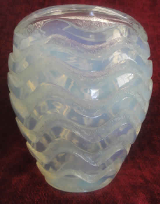 Rene Lalique Vase Meandres