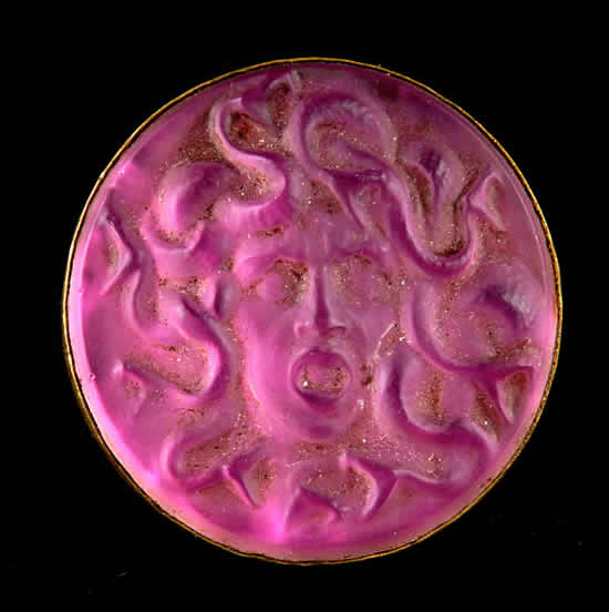 Rene Lalique Brooch Meduse