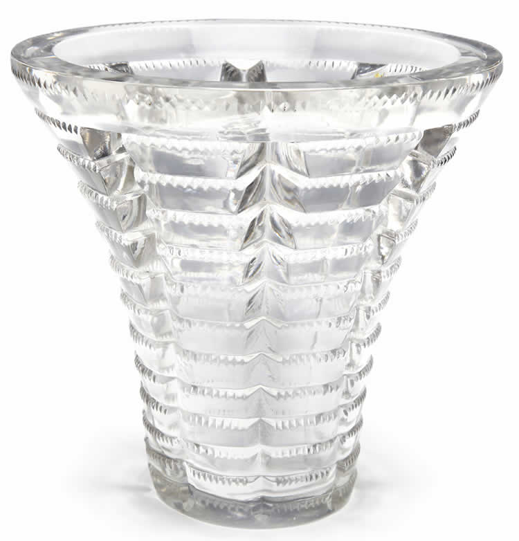 Rene Lalique Megeve Vase