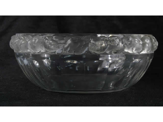 Rene Lalique Mesanges Bowl