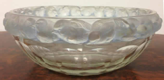 Rene Lalique Bowl Mesanges