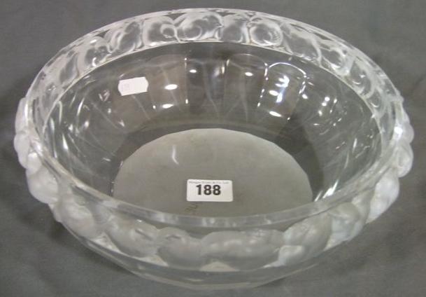Rene Lalique Bowl Mesanges