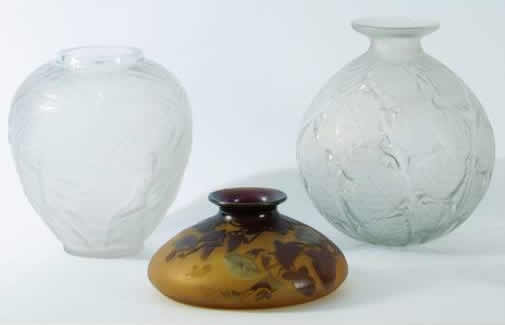 Rene Lalique Vase Milan