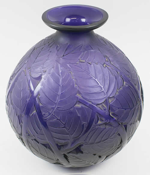 Rene Lalique Vase Milan