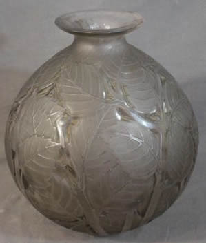 Rene Lalique Vase Milan