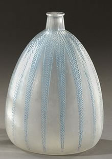 Rene Lalique Vase Mimosa