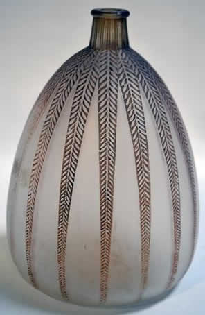 Rene Lalique Vase Mimosa