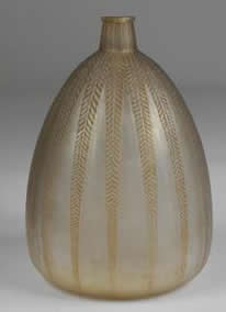 Rene Lalique Vase Mimosa