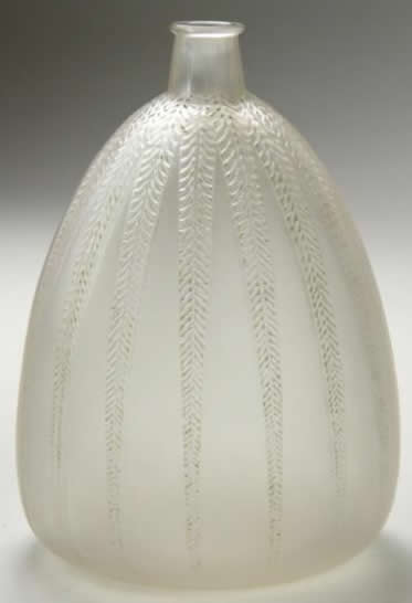 Rene Lalique Vase Mimosa