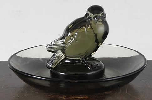 Rene Lalique Ashtray Moineau