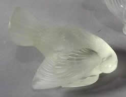 Rene Lalique Paperweight Moineau Coquet