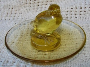 Rene Lalique Moineau Ashtray