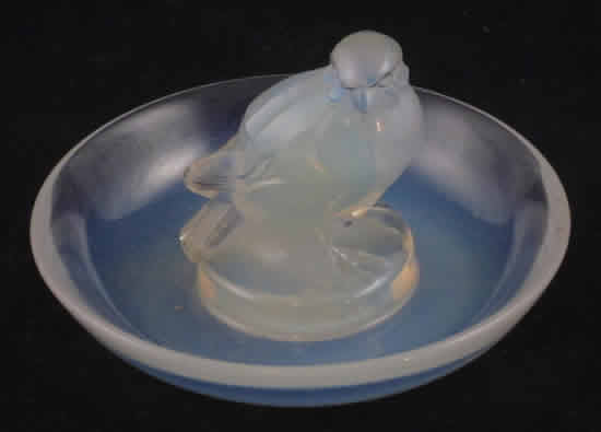 Rene Lalique Ashtray Moineau