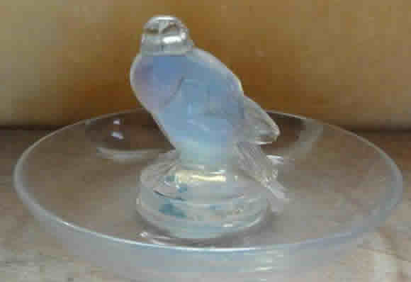 Rene Lalique Ashtray Moineau