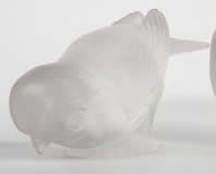 Rene Lalique Paperweight Moineau Timide