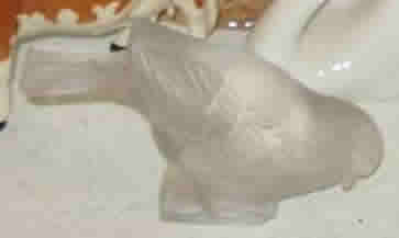 Rene Lalique Paperweight Moineau Timide