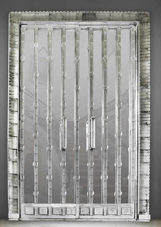 Rene Lalique Moineaux Chambranle Crante Door