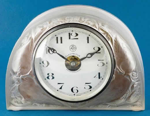 Rene Lalique Pendule Moineaux