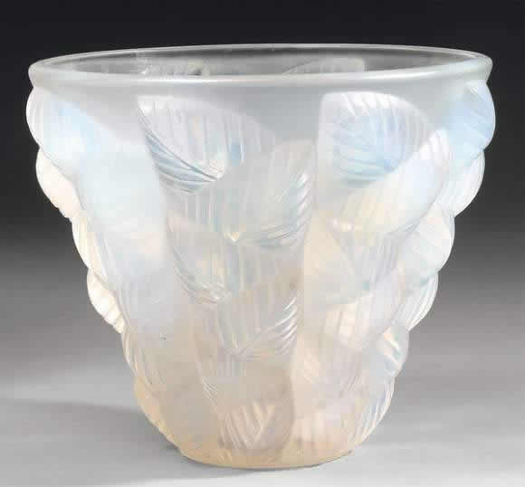 Rene Lalique Vase Moissac