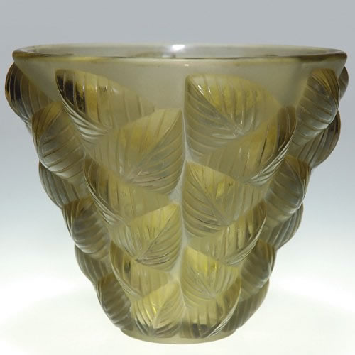 Rene Lalique Vase Moissac
