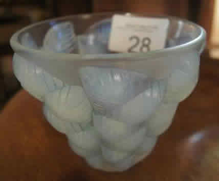 Rene Lalique Vase Moissac