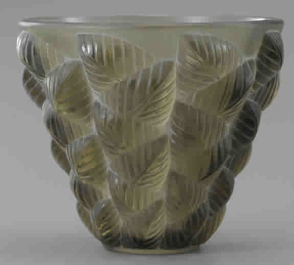 Rene Lalique Vase Moissac