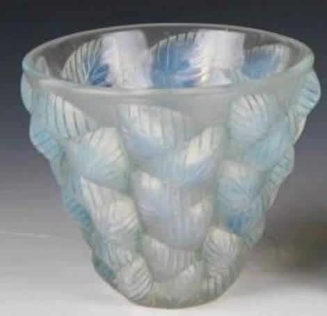 Rene Lalique Vase Moissac