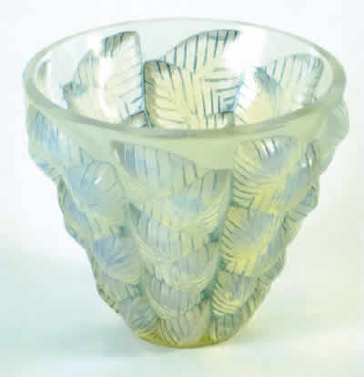 Rene Lalique Vase Moissac
