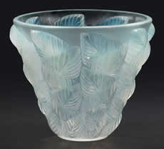 Rene Lalique Vase Moissac