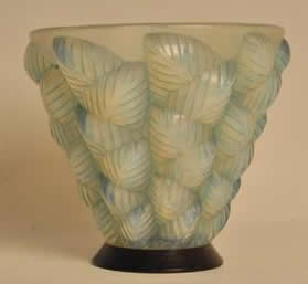 Rene Lalique Vase Moissac