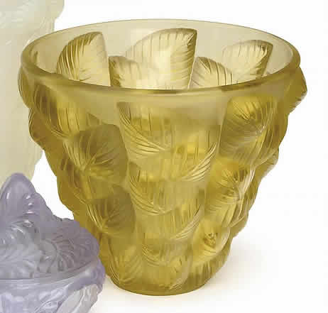 Rene Lalique Vase Moissac