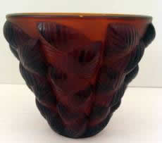 Rene Lalique Vase Moissac