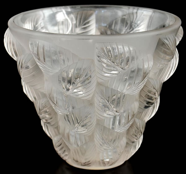Rene Lalique Vase Moissac