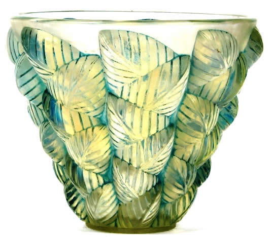 Rene Lalique Vase Moissac