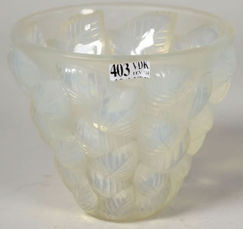 Rene Lalique Vase Moissac