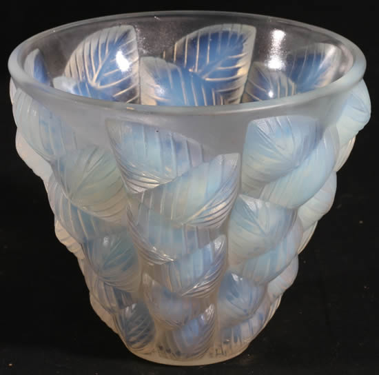 Rene Lalique Vase Moissac
