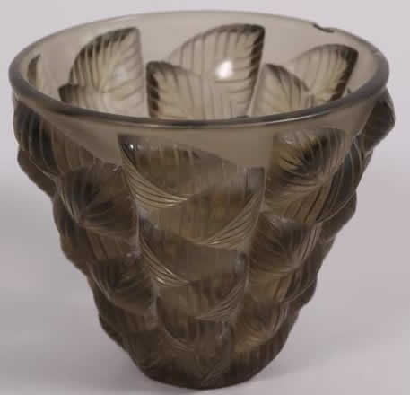 Rene Lalique Vase Moissac